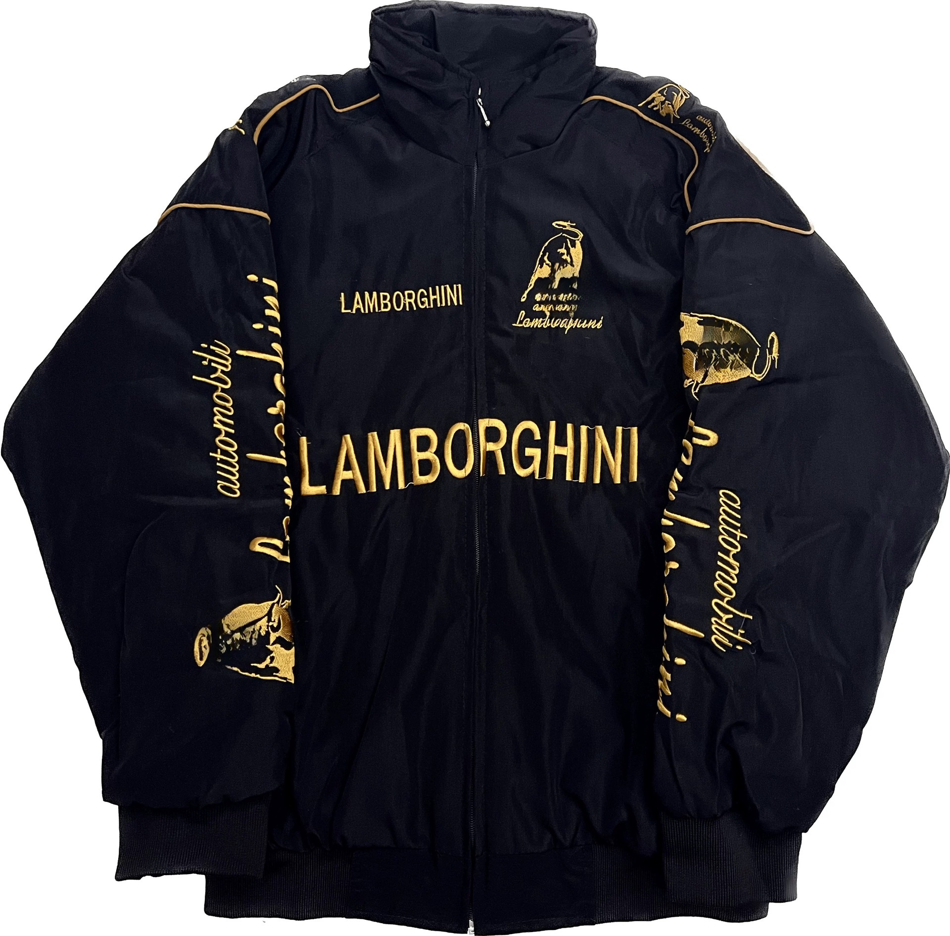 F1 bordado "delgado" nuevo traje de carreras de velocidad con traje de ciclismo de manga larga chaqueta de locomotora