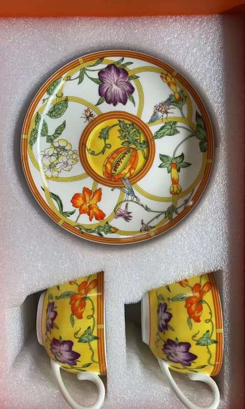 Aimajia Fruit Butterfly Series Tableware Plate Bone China Artistic Steak Creative Decorative Plate Ornament Gift Set