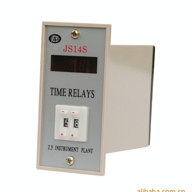 厂家直供二位数时间继电器JS14S9.9时间继电器2位数仪表批发