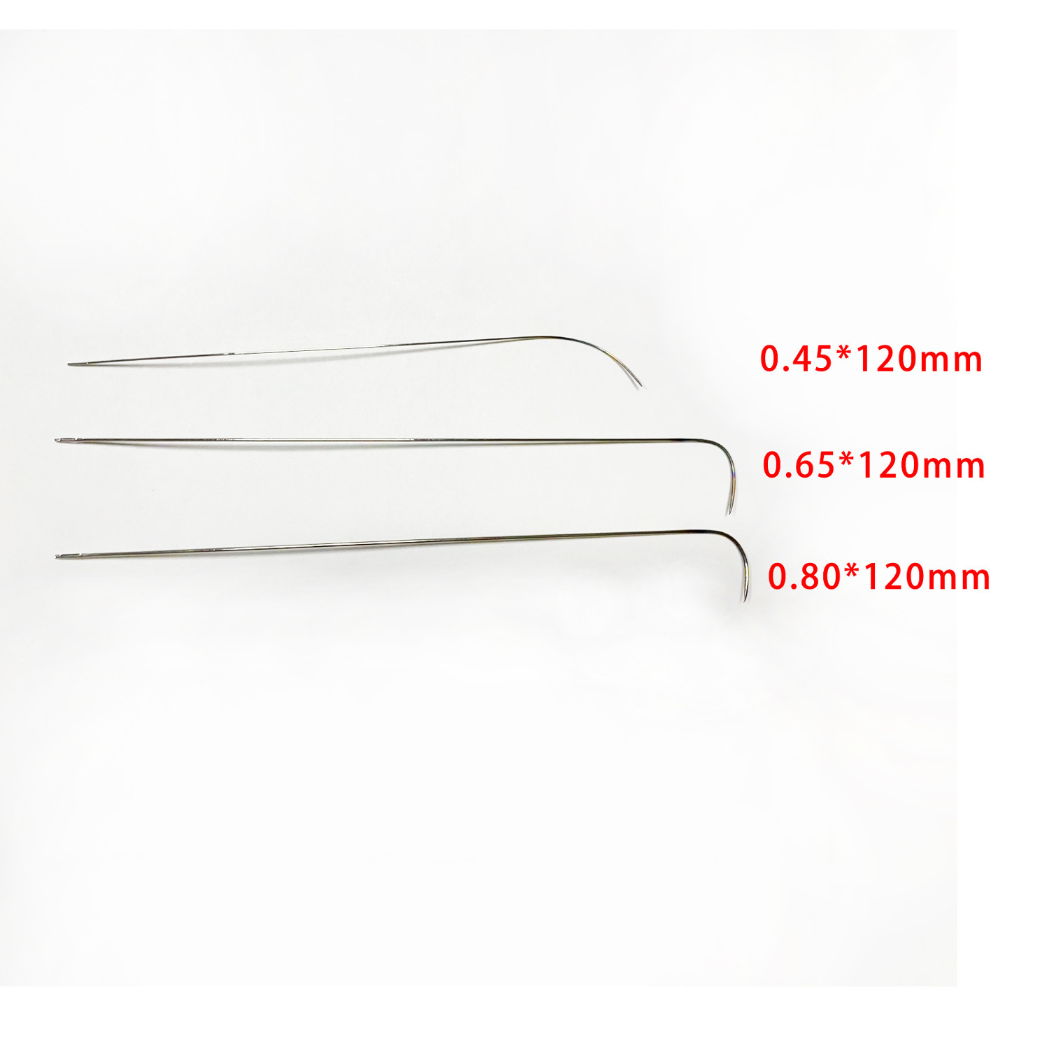 Set de 3 agujas 20 sets