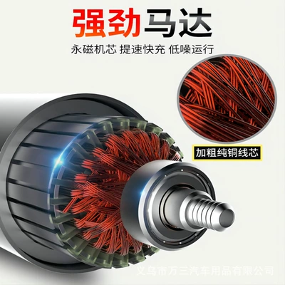 Pump, Dual-Cylinder High-Pressure Car Air – Hava nasosu