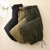 Зимние ветронепроницаемые утеплённые брюки, эластичный пояс