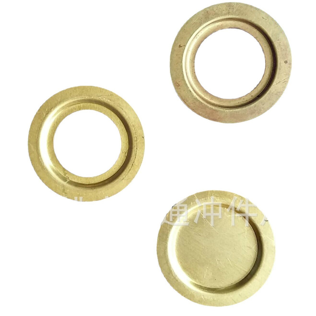 黄铜平片V型折弯件磷铜弹片L型接触件紫铜平片连接件铍铜小弹片