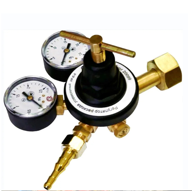 俄罗斯款AR/CO2减压阀 丙烷表氧气减压器 二氧化碳表 MINI BODY