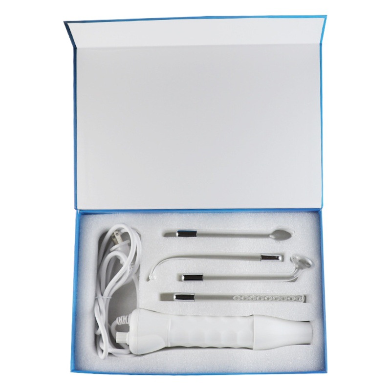 Instrumento transfronterizo de electroterapia de alta frecuencia instrumento de ozono anti-Acné instrumento de belleza peine de ozono de alta frecuencia suministro directo de fábrica de electroterapia palo