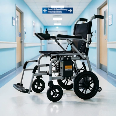 Cross-Border Fully Automatic Electric Wheelchair, Foldable and Lightweight, Four-Wheel Mobility Scooter for the Elderly and Disabled, Smart Mobility Scooter