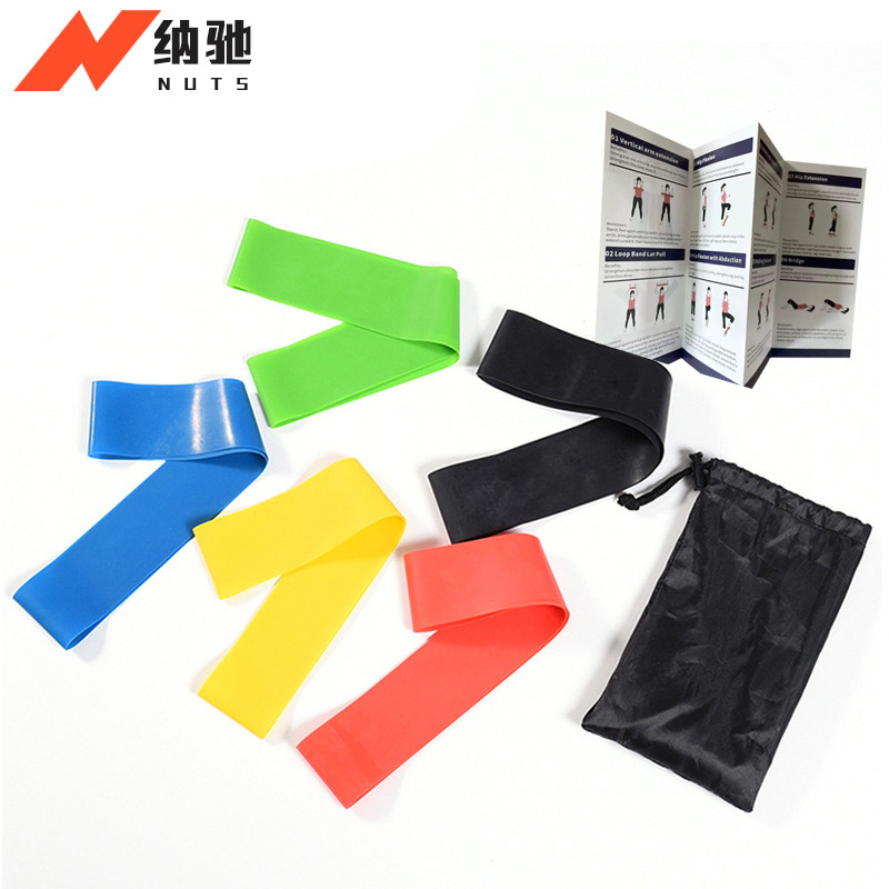 Yoga estiramiento anillo elástico cinturón de resistencia portátil fitness deportes anillo elástico cinturón glúteos sentadillas anillo de tensión