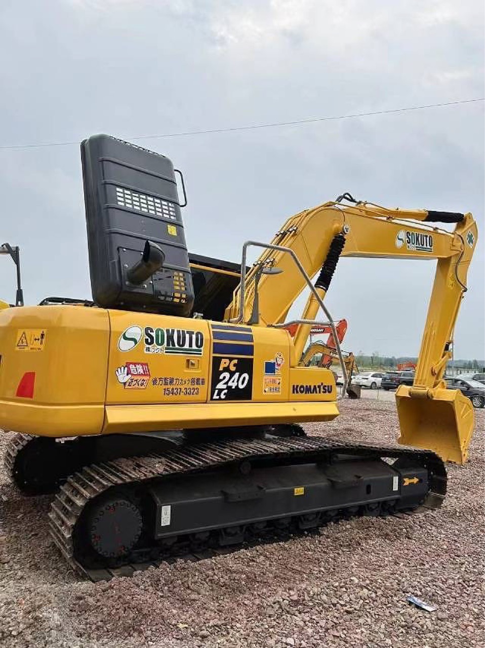 Exportación de comercio exterior perenne SY215 excavadora Komatsu 200 - 8 excavadora