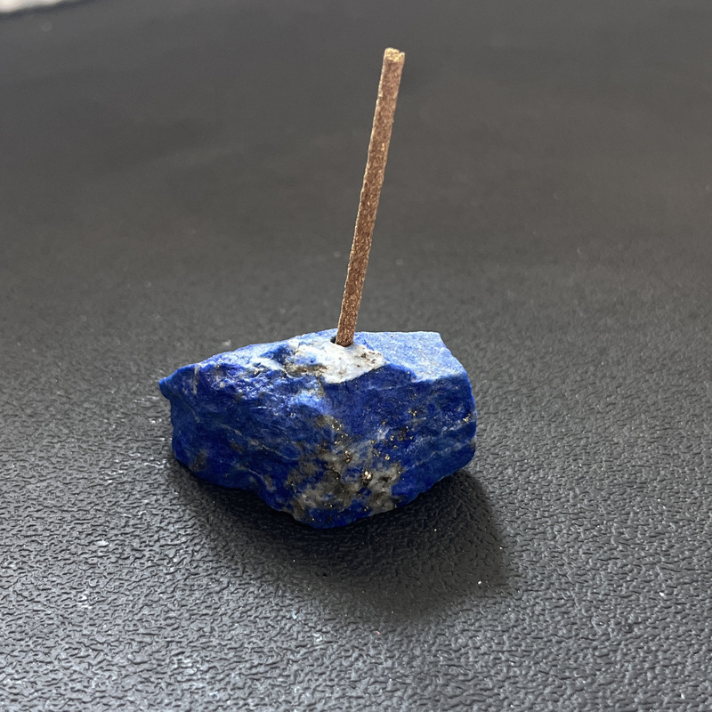 天然水晶原石香插底座摆件家居装饰品小众供佛香架线香创意礼品|undefined