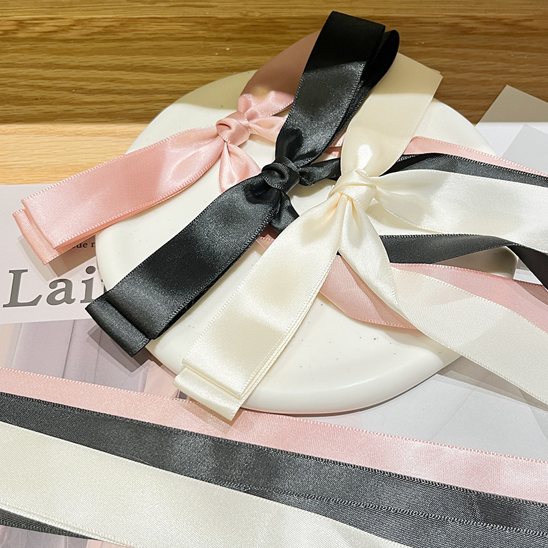 Women's Sweet Bow Knot Satin Hair Clip display picture 13
