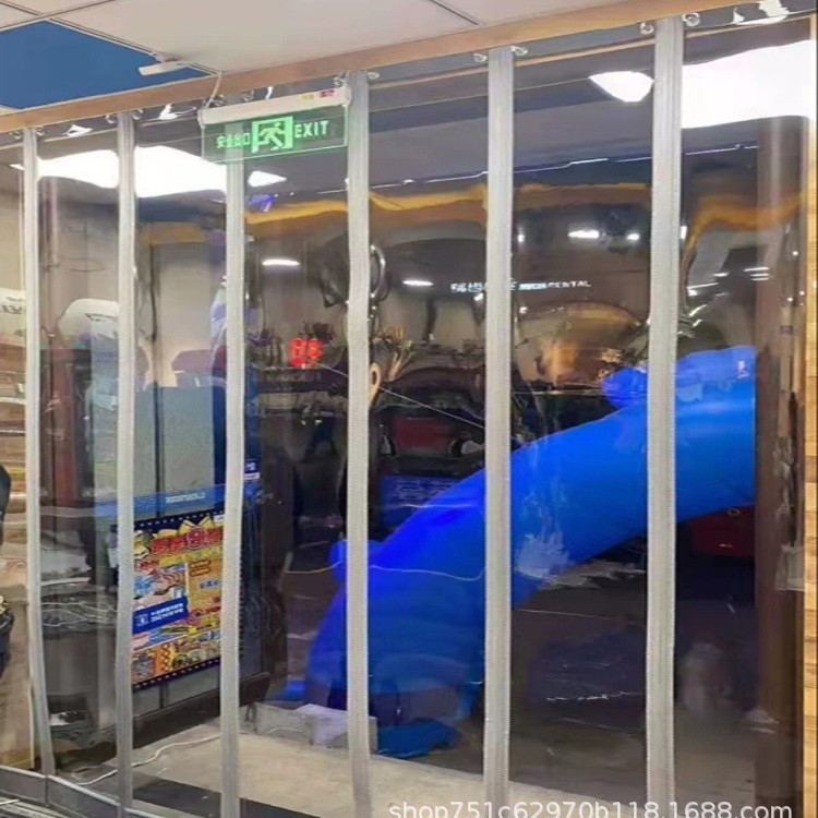 厂房车间防尘空调隔断帘店铺商用磁吸pvc透明塑料自吸软门帘防风|undefined