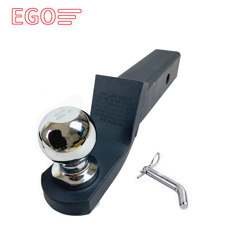 Drop2 "drop 2 inch trailer arm car off-road modified trailer hook lock yacht RV tow hook square