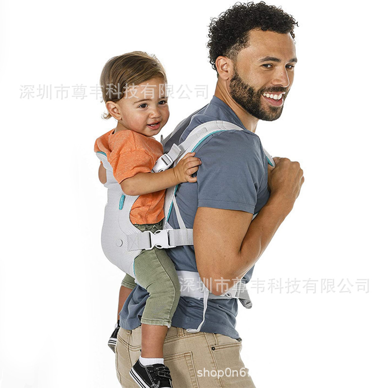 跨境Babycarrier透气网布双肩婴儿四季宝宝背带腰凳背巾舒适便携-阿里巴巴
