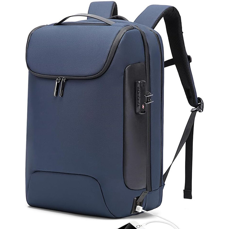 Amazon Commuting Large Capacity USB Charging Student Backpack Business Backpack Men's Commuting Laptop Bag