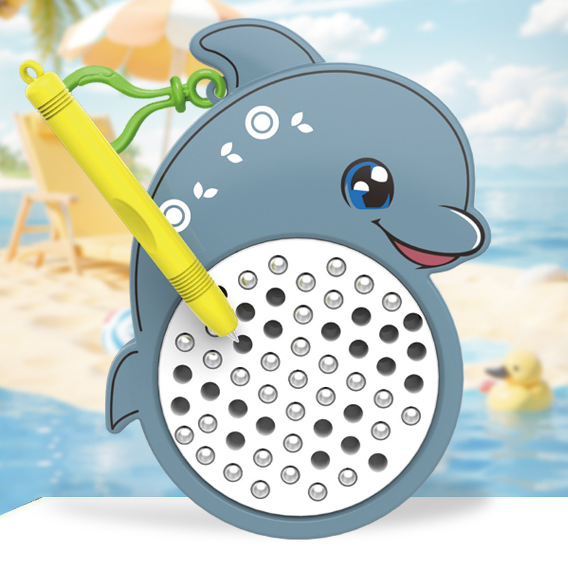 Animales pequeños creativos, frutas, bolas de acero magnéticas, tablero de dibujo, llavero, colgante para estudiantes, juguetes divertidos y prácticos, regalos al por mayor