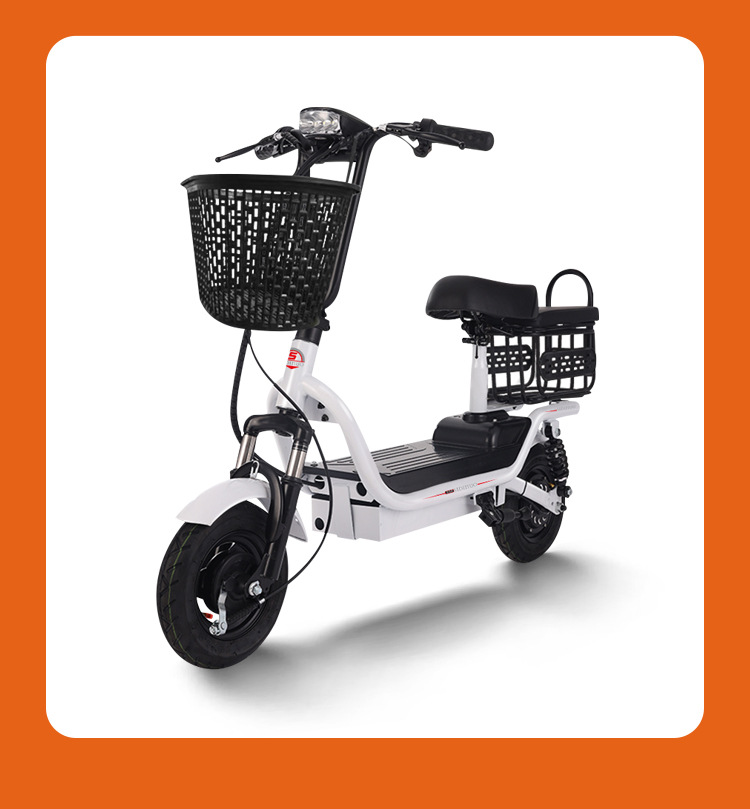 New Model Electric Scooter Without Registration, Lithium Battery Two-Wheeled Scooter for Men and Women, Portable Folding Electric Wholesale