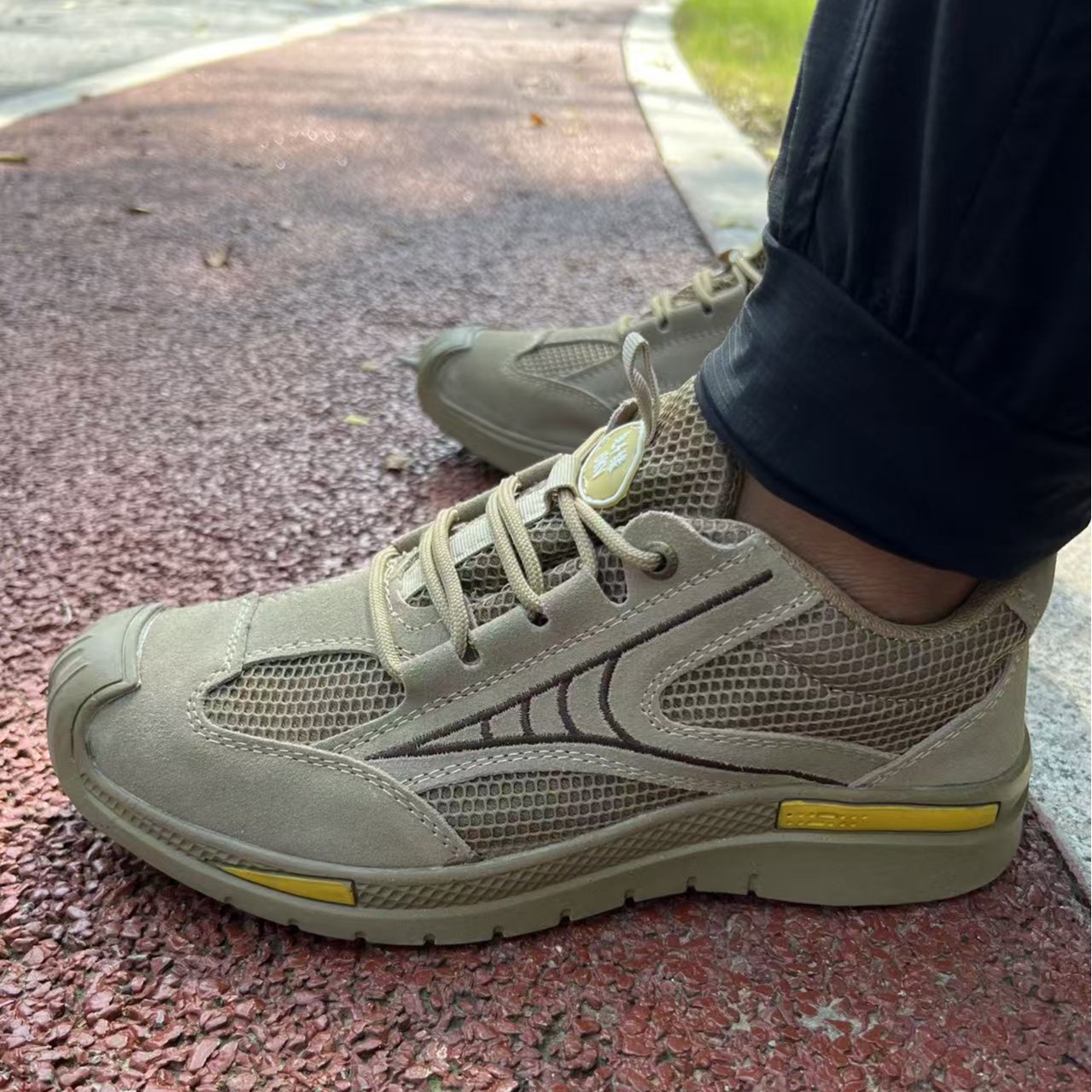 Men Special Work Shoes Labor Protection Steel Toe Anti-Smash Anti-Puncture Men's Safety Kevlar Midsole Anti-Slip Wear-Resistant Protective Work_vogvips.com