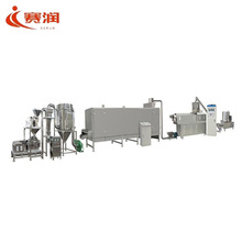 木薯淀粉变性加工设备预糊化淀粉生产线双螺杆变性淀粉膨化机