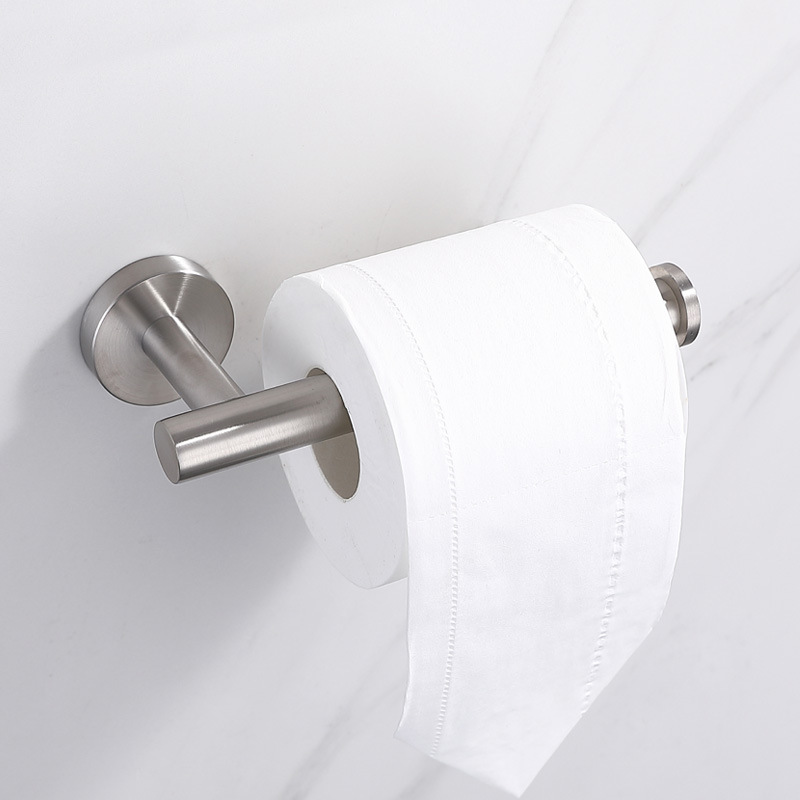 北欧304不锈钢金色浴室卷纸架卫生间厕纸架家用洗手间纸巾架挂件