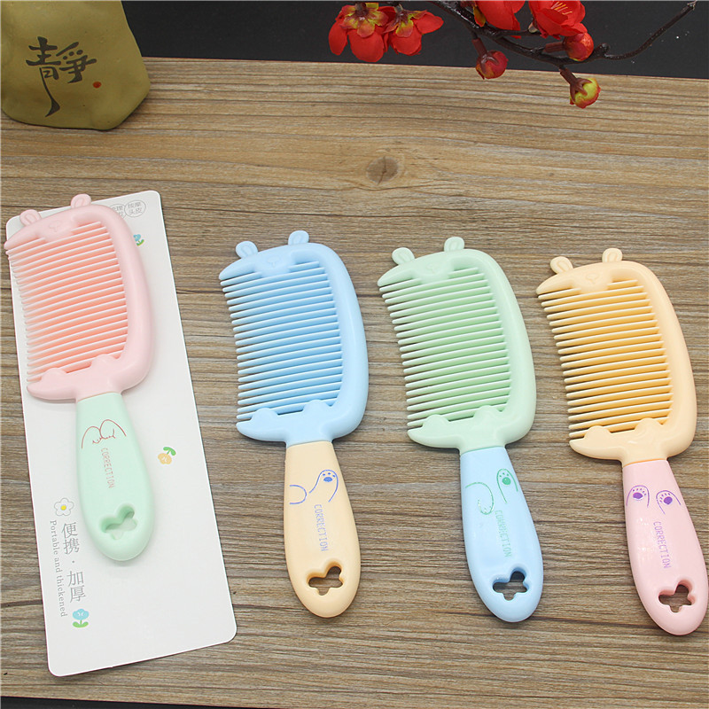 Factory Direct Supply Thickened Children's Cartoon Portable Household Products Comb Shop Super binary store products