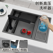 �������ɫ�[��ʽ�߉�ϴ����ˮ�� ��̨�Ӻ�304���P�ϴ����С�β�