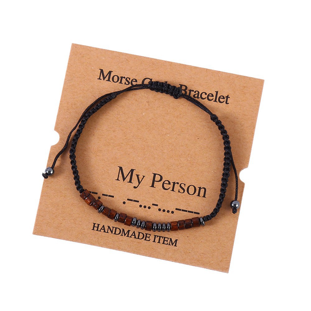 15g Weight Iron Stone Pendant Material Drawstring Bracelets Classification rope Chain Material 1 Piece Quantity Holiday, Daily Occasion rope, Iron Stone Material Geometric Pattern Unisex Gender Beaded, Braid Design Classic Style Style Classic Style Geometric Rope Iron Stone Wholesale Drawstring Bracelets 16