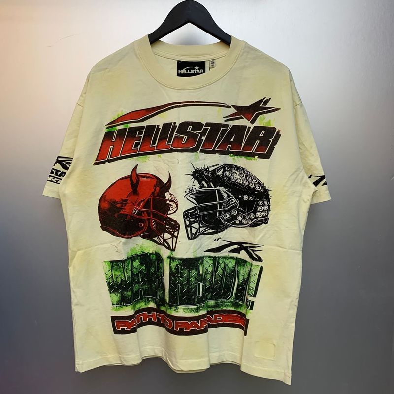 クロスボーダー新しい夏アメリカンレトロ半袖クリエイティブレタープリントルーズトレンディブランド半袖Tシャツトップス男性と女性用|undefined