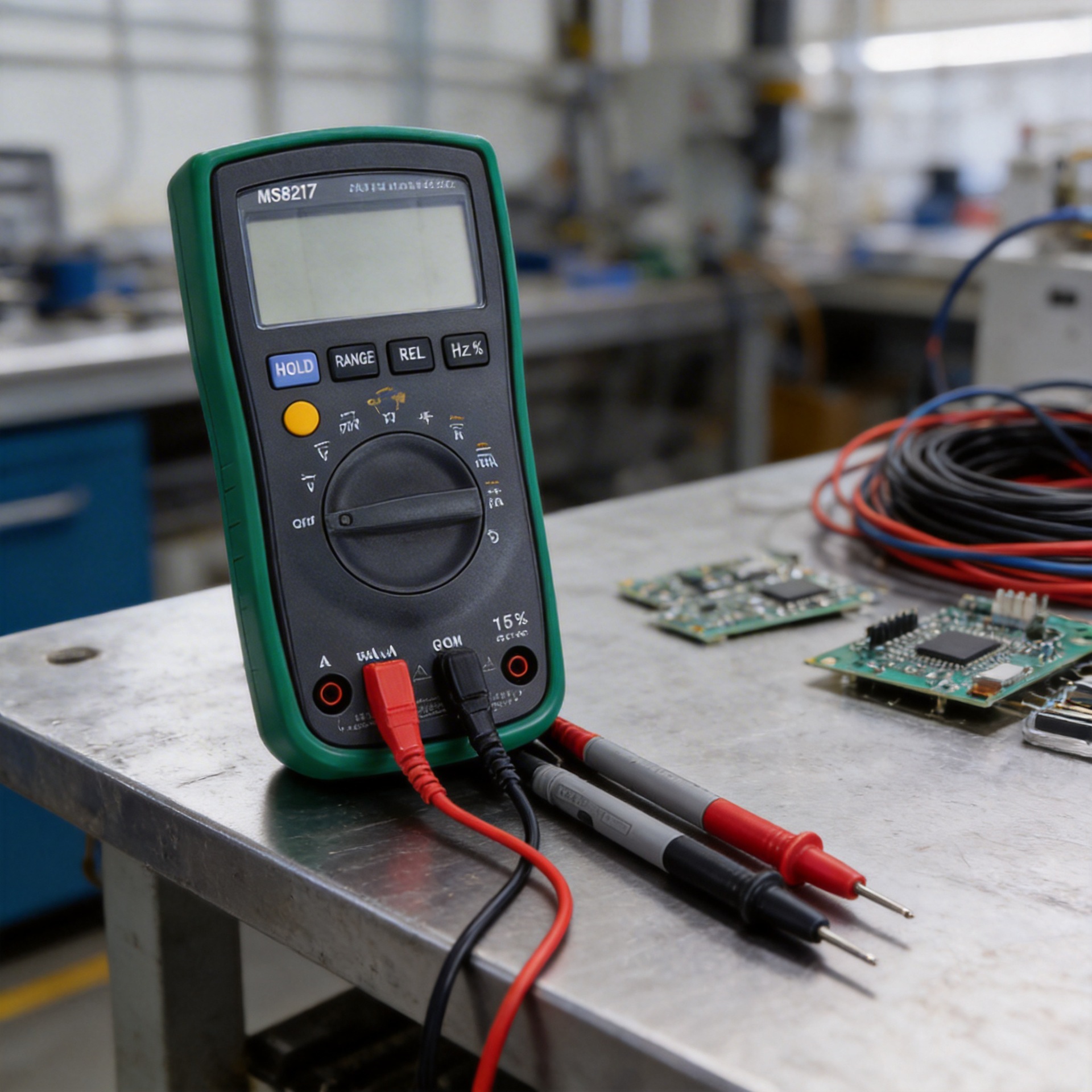 手持式数显智能万用表家用电工小型电流电压数字万用表