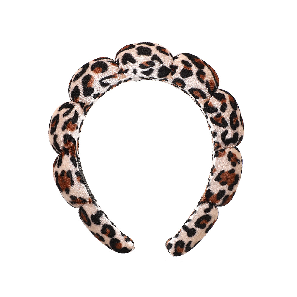 Diadema esponjosa de toalla estilo twist coreano para mujer, de alta gama, para elevar la coronilla, ideal para maquillaje, spa o lavado de cara. image 59