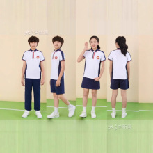 江西萍乡市统一校服中学小学生校服夏季短袖短裤长裤春秋冬套装