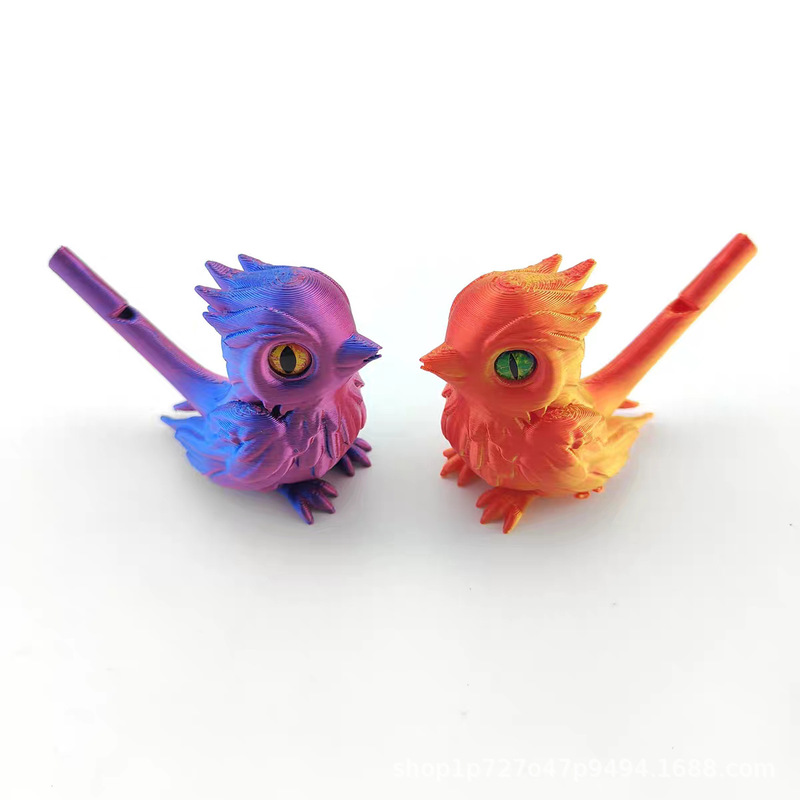 3D プリント笛鳥のおもちゃクロスボーダーホットスタイル水鳥ギフトシミュレーション動物モデル男の子と女の子の減圧装飾品|undefined