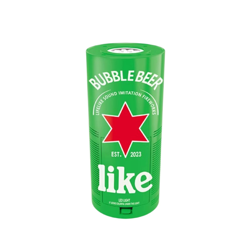 Amazon nueva máquina de burbujas creativas 10 agujeros bebida Coca-Cola portable máquina de burbujas de cerveza eléctrica juguetes