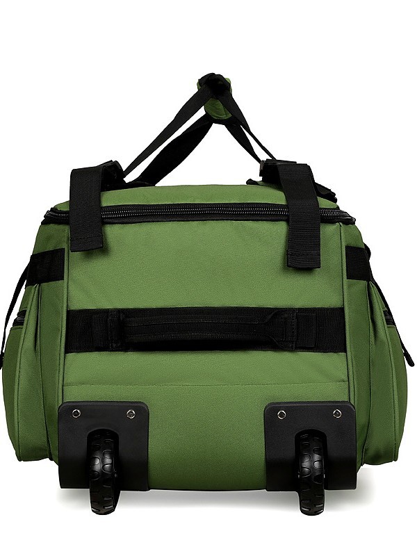 Nueva mochila de viaje de gran tamaño, rueda plegable portátil, bolsa de lona, bolsa de equipo para exteriores, bolsa de remolque multifuncional, bolsa de envío