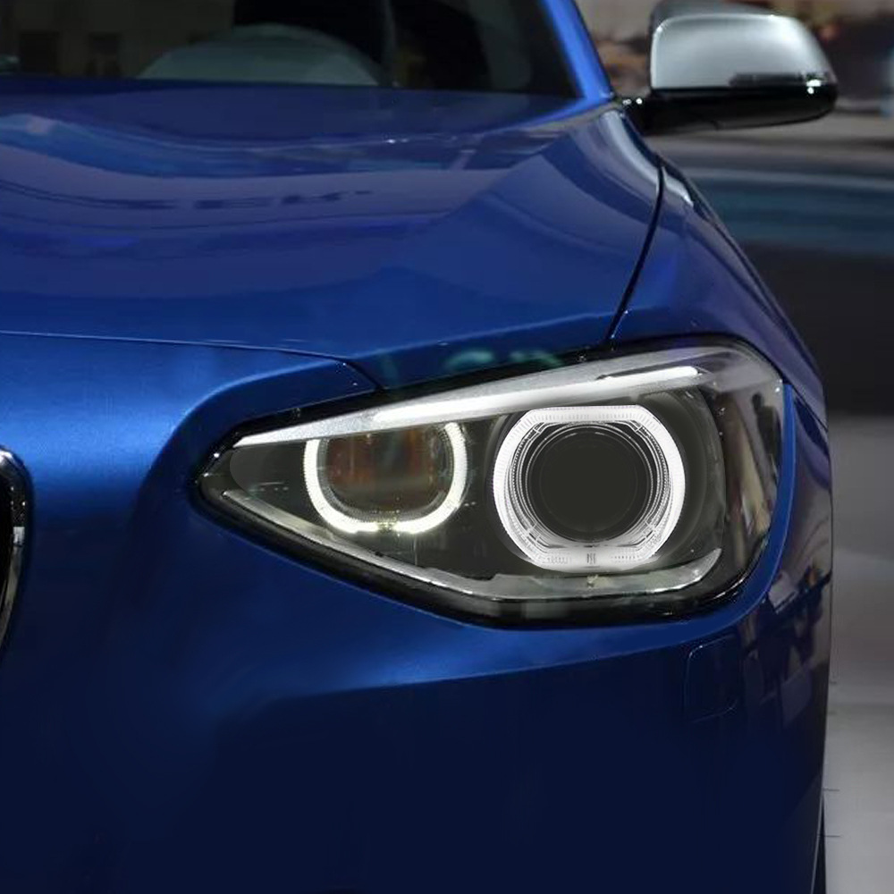 Car Led 2.5inch 3inch Dual-Color Light Guide Integrated Lens Headlight with High and Low Beam Strong Light