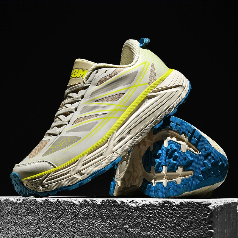 Трансграничная Мужская обувь больших размеров, легкая дышащая повседневная спортивная обувь на открытом воздухе, модная обувь, толстая подошва, износостойкие модные амортизирующие кроссовки для мужчин