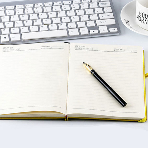 A5 notebook strapped business notepad printed with logo soft leather student stationery diary hand ledger wholesale