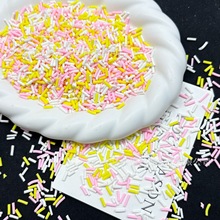 环保混合软陶片 水晶滴胶手工DIY饰品材料包仿真食玩流麻填充物