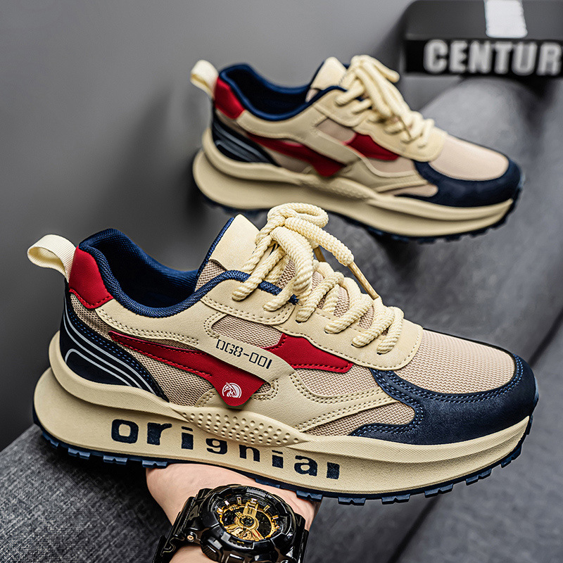 Men's Shoes 2025 New Summer Breathable Mesh Versatile Casual Shoes for Teenagers Outdoor Work Sports Trendy Shoes