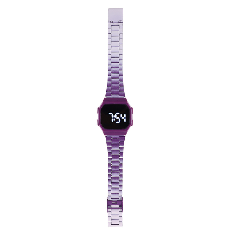 Simple Style Gradient Color Electronic Kids Watches display picture 3