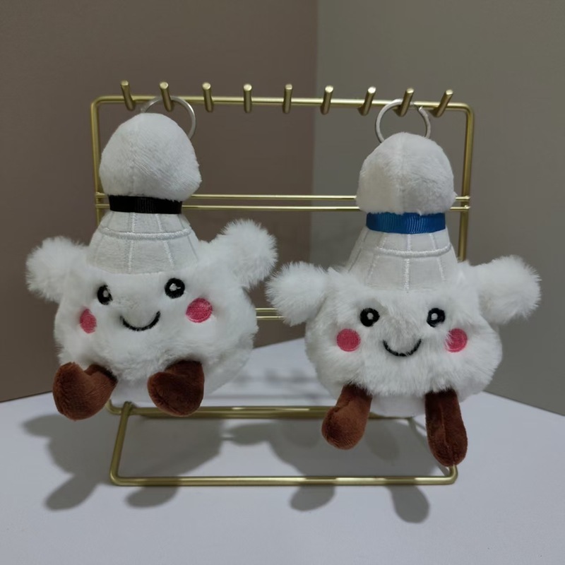 ネットの赤いかわいい萌えバドミントンの小さいペンダントのぬいぐるみの漫画のカバンのペンダントのキーホルダーの人形|undefined