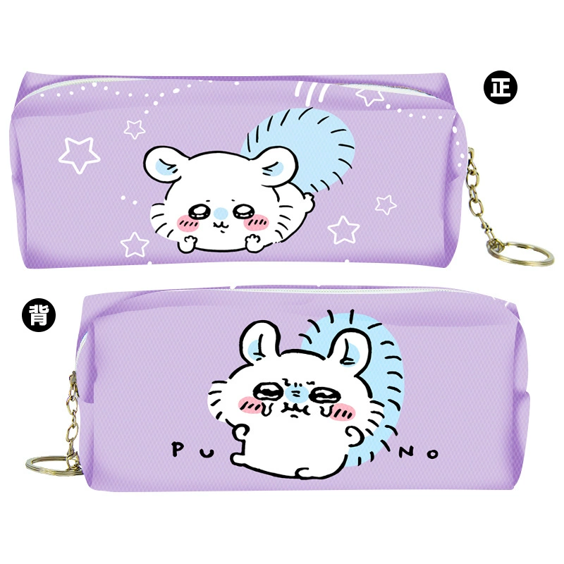 Периферийная Jiikawa милая маленькая восьмерка Usachi Totoro эльф кожаный чехол на молнии для карандашей школьные канцелярские товары