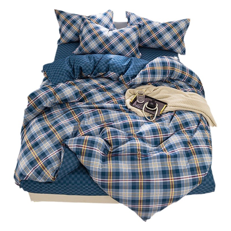 Multi-love Meimiankang Three-piece Bed Sheet Children 1.2 m Bedding Student Dormitory Kit Mattress Quilt Core