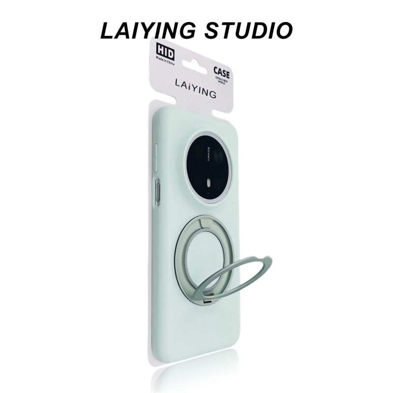 [升级版解压齿轮声支点壳]适用华为mate70pro+新款手机壳纯色液态硅胶pura70磁吸支架mate60pro防摔软壳男女|undefined