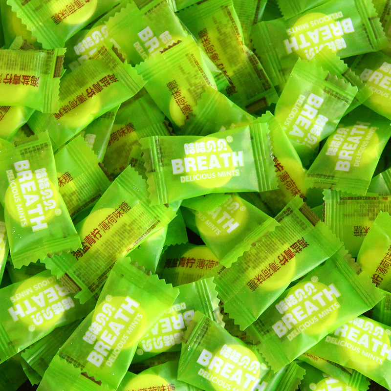 Cooling Mint Candy Fresh Breath Vitamin C Lozenge, Multiple Flavors Candy Snack Food, Full Carton Wholesale and Distribution