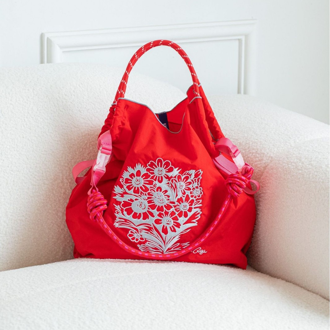 Japón ballchain nuevo tipo de bolso de leopardo de mujer KITTY bolso de lona portátil bolso de compras ecológico ligero