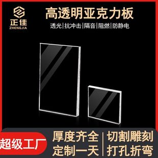 Anti-Static Acrylic Board High Transparent Acrylic Board Extrusion Pmma Processing Box Photo Frame Acrylic Board
