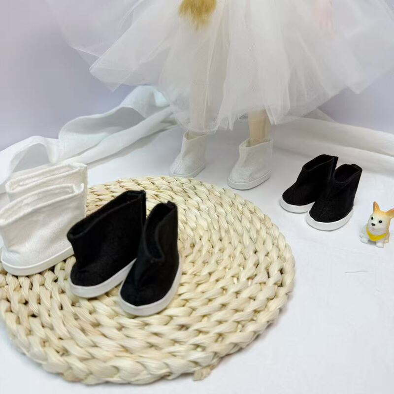 20cm Cotton Doll 1/6 Scale Bjd Traditional Chinese Style Boots Factory Direct Delivery Doll Clothes and Shoes