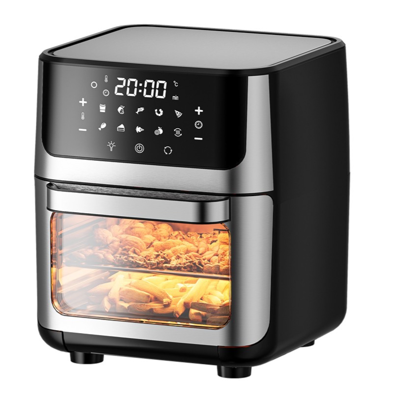 Fuente de fábrica 12L versión electrónica freidora de aire 100V-240V exportación global freidora eléctrica transfronteriza Amazon