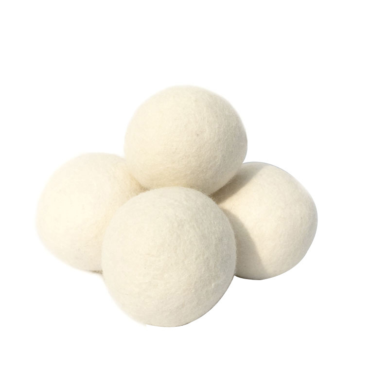 Bolas de lana transfronterizas absorción de agua absorción de humedad bola de lavandería bola de felt de ropa floja bola de secado de lana bola de secado de absorción de agua secado rápido