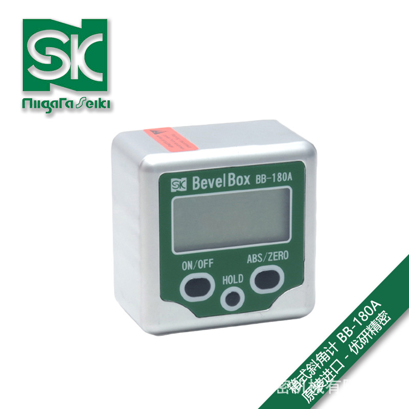 SK新泻精机角度测量箱式斜角计BB-180A